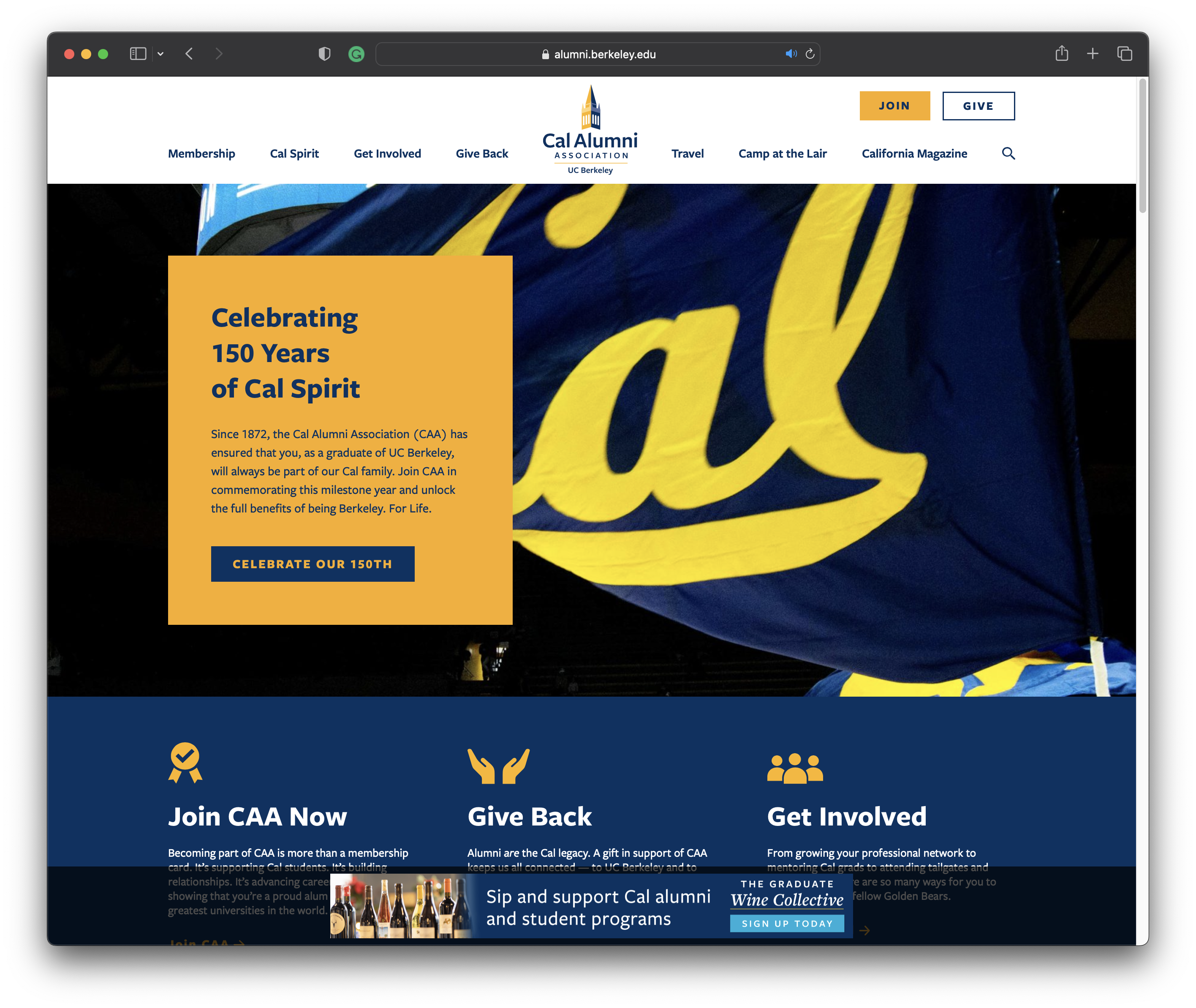 UC Berkeley Website